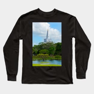 Ruwanweliseya Stupa. Long Sleeve T-Shirt